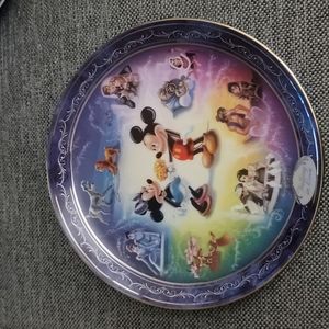 Falling in Love Disney plate
